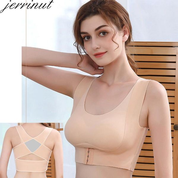 bras jerrinut push up for women posture corrector shockproof support fitness corset back bra top, Red;black
bras jerrinut push up for women posture corrector shockproof support fitness corset back bra top, Red;black