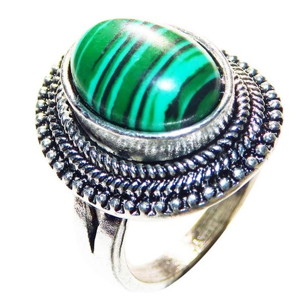 cluster rings fashion jewelry green nature malachite stone silver plated ring for women men, Golden;silver
cluster rings fashion jewelry green nature malachite stone silver plated ring for women men, Golden;silver