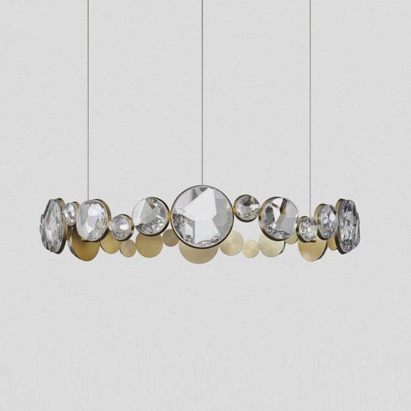 pendant lamps light luxury living room crystal chandelier post-modern minimalist design dining lamp art ring bedroom study lighting
pendant lamps light luxury living room crystal chandelier post-modern minimalist design dining lamp art ring bedroom study lighting