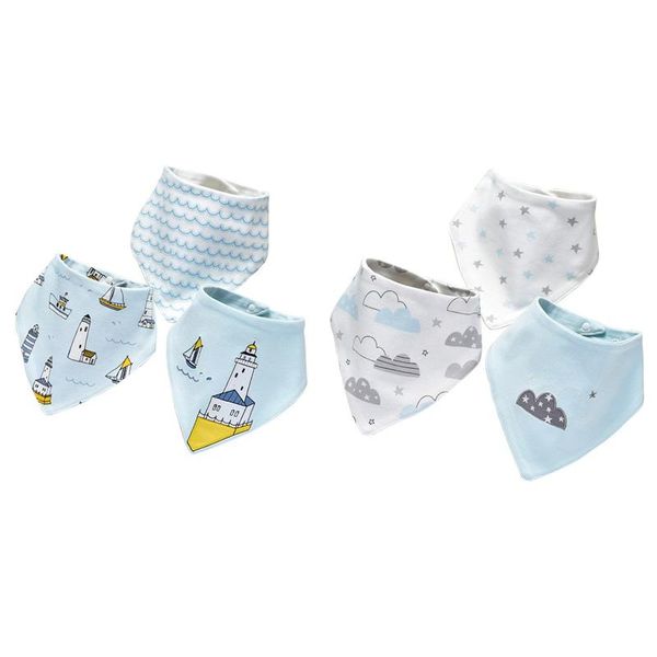 insular 6pcs baby bibs bandana cotton babadores para infant saliva towel drool ocean & clouds blankets swaddling
insular 6pcs baby bibs bandana cotton babadores para infant saliva towel drool ocean & clouds blankets swaddling