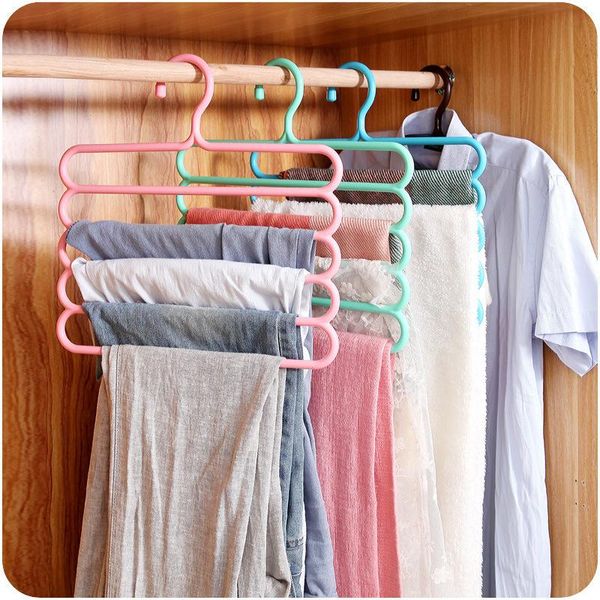 5pcs/set pants hangers holders multifunction trousers hanger tie scarfs belt towel non-slip magic clothes & racks
5pcs/set pants hangers holders multifunction trousers hanger tie scarfs belt towel non-slip magic clothes & racks