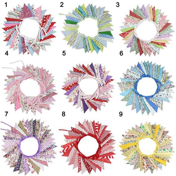 party decoration 10m 36-side bunting 18 colors 33ft cotton triangle pennant wedding buntings festival hanging accessories
party decoration 10m 36-side bunting 18 colors 33ft cotton triangle pennant wedding buntings festival hanging accessories