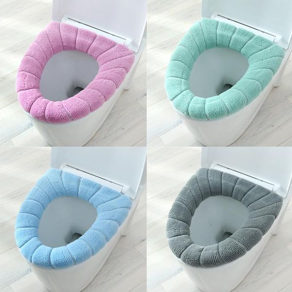 toilet seat covers winter warm cover closestool mat washable bathroom accessories knitting pure color soft o-shape pad
toilet seat covers winter warm cover closestool mat washable bathroom accessories knitting pure color soft o-shape pad