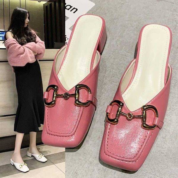baotou sandals women's summer heel new french square head thick heel high heel shoes in 2021 ysj, Black
baotou sandals women's summer heel new french square head thick heel high heel shoes in 2021 ysj, Black