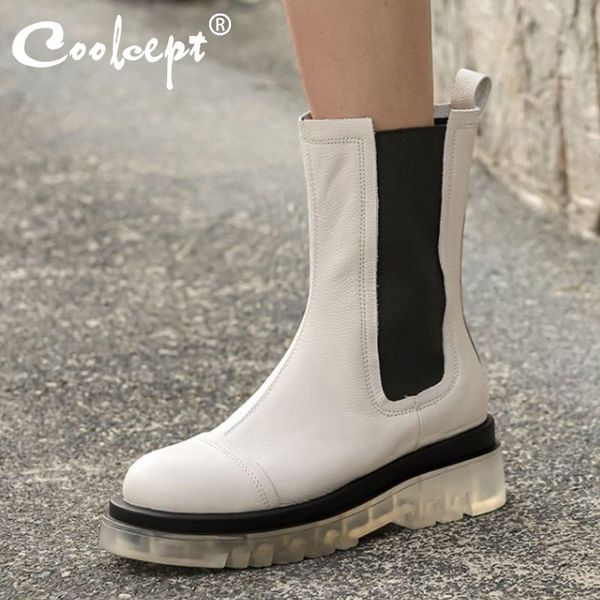 boots coolcept women mid calf real leather mixed color short fashion winter autumn shoes footwear size 34-40, Black
boots coolcept women mid calf real leather mixed color short fashion winter autumn shoes footwear size 34-40, Black