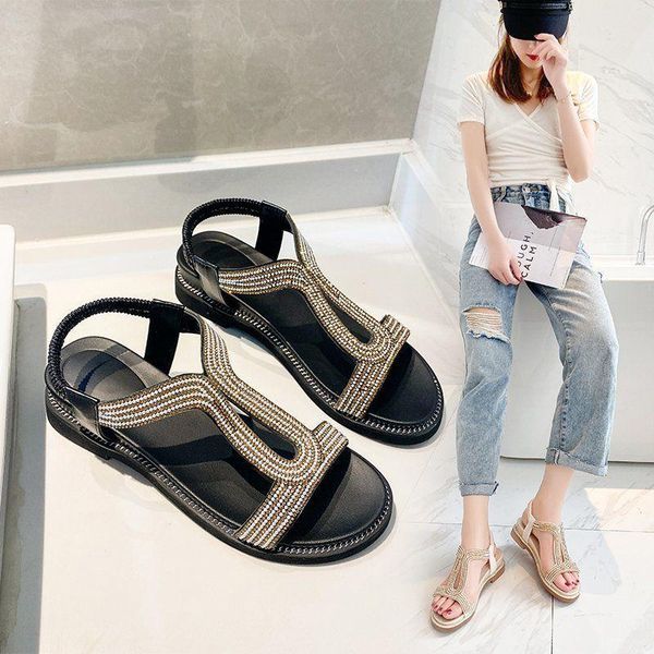 sandals female 2021 summer slope with wild casual flat bottom net red fairy style fashion explosion, Black
sandals female 2021 summer slope with wild casual flat bottom net red fairy style fashion explosion, Black