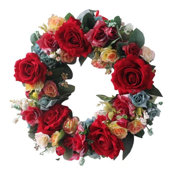 rose flower wreath handmade floral artificial spring for front door wall wedding party home decor decorative flowers & wreaths
rose flower wreath handmade floral artificial spring for front door wall wedding party home decor decorative flowers & wreaths