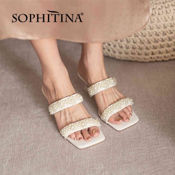 sophitina sweet stylish string bead women shoes sandals summer pearl high strange heel dressing square toe modern fo371 210513, Black
sophitina sweet stylish string bead women shoes sandals summer pearl high strange heel dressing square toe modern fo371 210513, Black