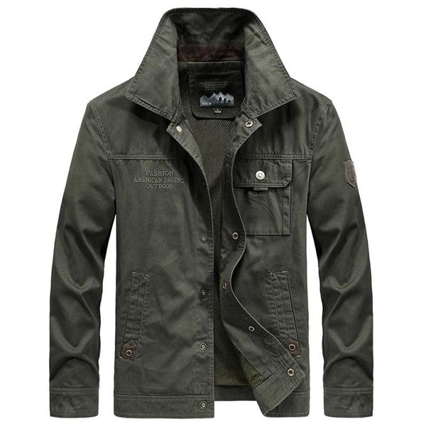 men's jackets 2021 spring casual high-quality jacket 100% cotton work coat army outdoor training brand clothing, Black;brown
men's jackets 2021 spring casual high-quality jacket 100% cotton work coat army outdoor training brand clothing, Black;brown