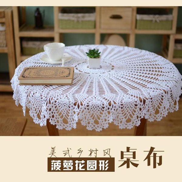 table cloth 100% cotton crocheted tablecloth handmade shabby vintage diy round lace cover cup mat placemat
table cloth 100% cotton crocheted tablecloth handmade shabby vintage diy round lace cover cup mat placemat