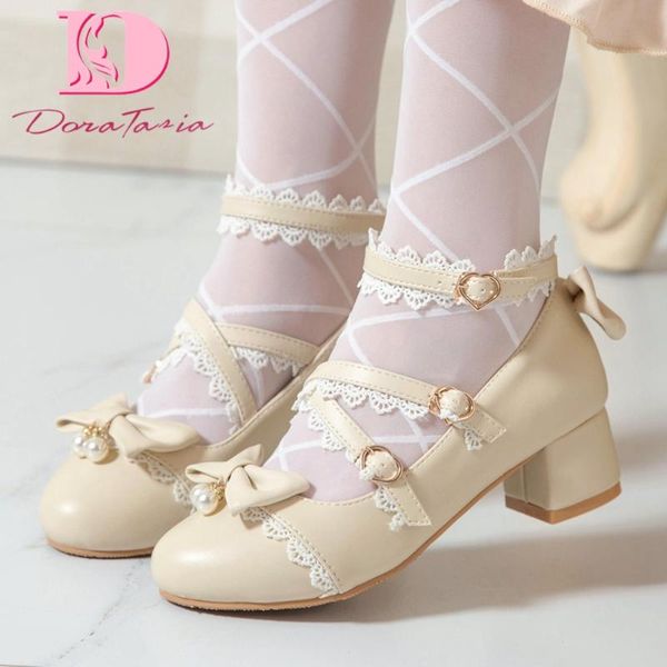 doratasia big size 28-43 ladies spring mary janes pumps chunky heels bowknot women sweet cute lolita cosplay shoes woman dress, Black
doratasia big size 28-43 ladies spring mary janes pumps chunky heels bowknot women sweet cute lolita cosplay shoes woman dress, Black