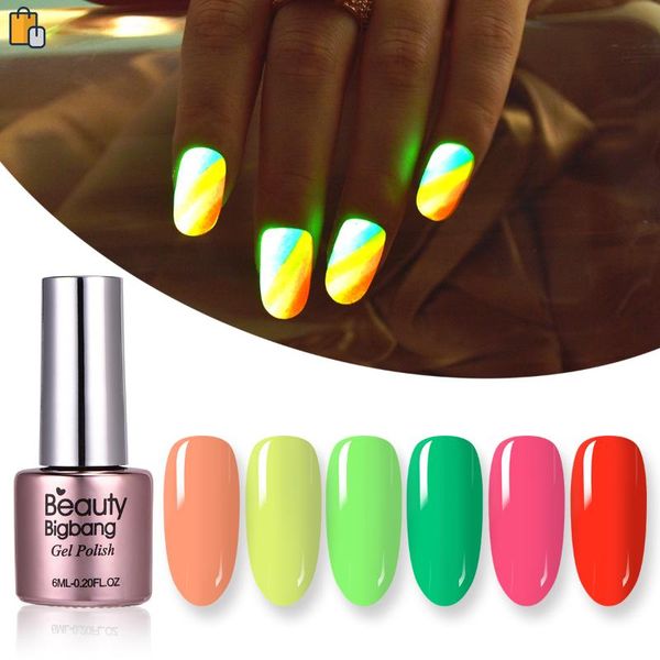nail polish beautybigbang 6ml fluorescence gel fluorescent green yellow colors soak off uv varnish luminous art w09
nail polish beautybigbang 6ml fluorescence gel fluorescent green yellow colors soak off uv varnish luminous art w09