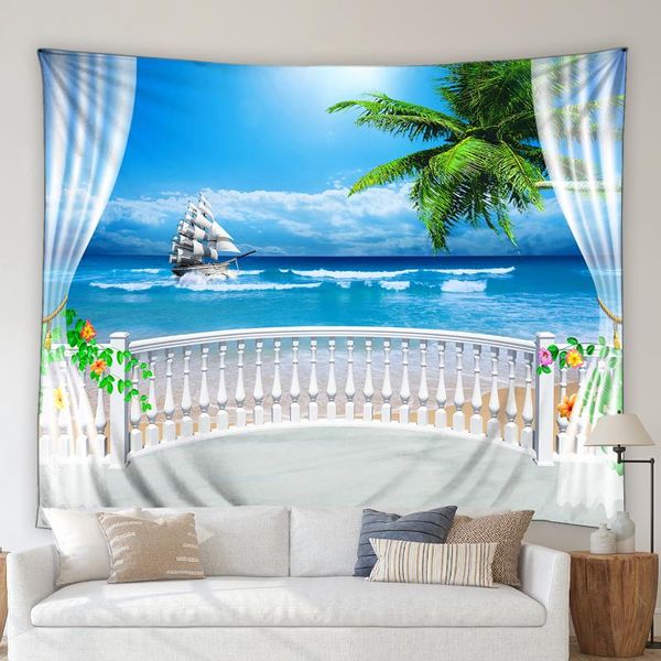 tapestries 3d european style landscape tapestry ocean green plants palm tree flowers natural scenery living room mural home decor bedspread
tapestries 3d european style landscape tapestry ocean green plants palm tree flowers natural scenery living room mural home decor bedspread