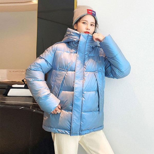 women's down & parkas large size loose warm outerwear woman winter 2021 fashion shiny short jacket padded cotton coat jackets women par, Black
women's down & parkas large size loose warm outerwear woman winter 2021 fashion shiny short jacket padded cotton coat jackets women par, Black