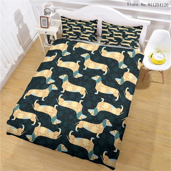 bedding sets puppy 2/3 piece dachshund duvet cover 3d printing bedspread single double king size animals
bedding sets puppy 2/3 piece dachshund duvet cover 3d printing bedspread single double king size animals