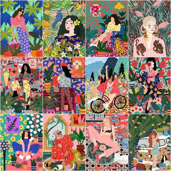 paintings chenistory oil paint by numbers abstract girl frameless diy painting canvas figure illustration digital hand
paintings chenistory oil paint by numbers abstract girl frameless diy painting canvas figure illustration digital hand