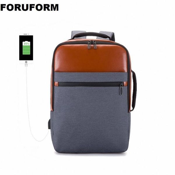 backpack 15.6'' lapusb school bag rucksack men waterproof travel luggage daypacks male leisure mochila zh-146
backpack 15.6'' lapusb school bag rucksack men waterproof travel luggage daypacks male leisure mochila zh-146