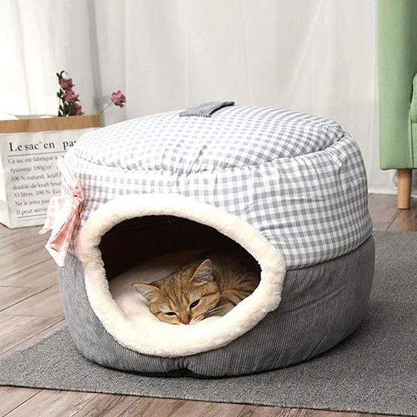 cat beds & furniture winter warm soft comfortable velvet kitten nest sleeping mat puppy cave bed small dog kennel cute cozy house
cat beds & furniture winter warm soft comfortable velvet kitten nest sleeping mat puppy cave bed small dog kennel cute cozy house