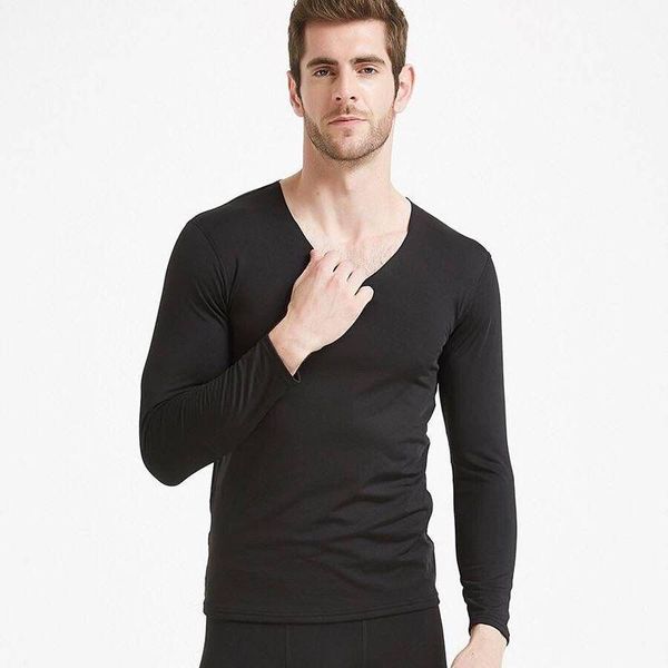 gym clothing seamless thermal underwear sets self-heating men quick warm autumn winter velvet plus fleece v-neck two-piece suit, White;black
gym clothing seamless thermal underwear sets self-heating men quick warm autumn winter velvet plus fleece v-neck two-piece suit, White;black