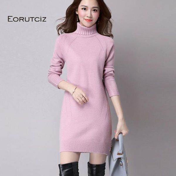 casual dresses eorutciz winter plus size 3xl sweater dress women knitted turtleneck basic tunic thick autumn long sleeve lm193, Black;gray
casual dresses eorutciz winter plus size 3xl sweater dress women knitted turtleneck basic tunic thick autumn long sleeve lm193, Black;gray