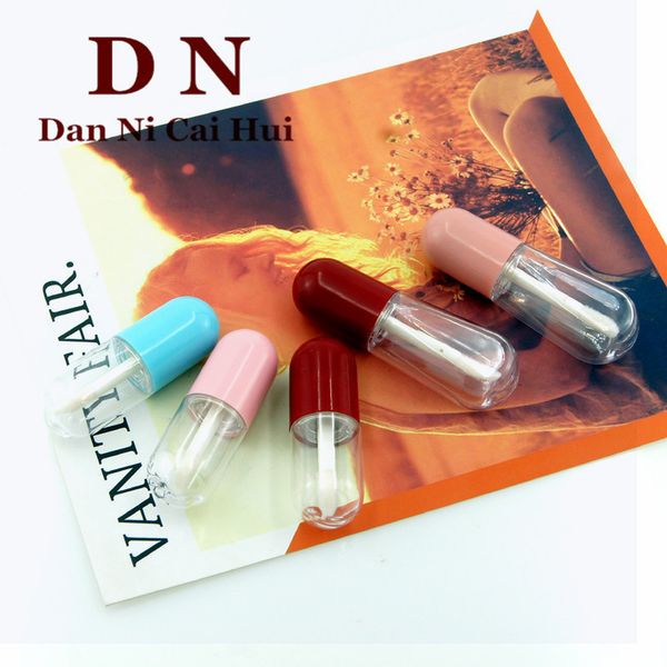 factory wholesale design dn new lip glaze empty big capsule multi color lip gloss mouth red tube packing material
factory wholesale design dn new lip glaze empty big capsule multi color lip gloss mouth red tube packing material