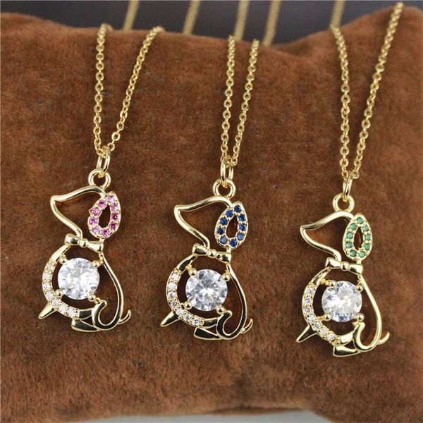 19inch 10pcs/lot design cz necklace,cute dog shape cubic zircon jewelry, copper chain necklace wholesale pendant necklaces, Silver
19inch 10pcs/lot design cz necklace,cute dog shape cubic zircon jewelry, copper chain necklace wholesale pendant necklaces, Silver