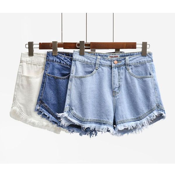 women's shorts high waist denim for women vintage tassel jeans hip package female feminino 2021 summer, White;black
women's shorts high waist denim for women vintage tassel jeans hip package female feminino 2021 summer, White;black