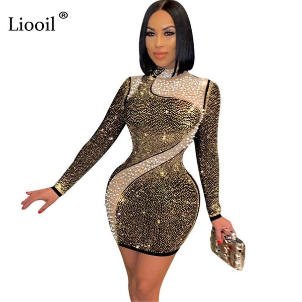 liooil patchwork rhinestone pearl mini dress long sleeve plus size gold silver bodycon short dresses woman party night club casual, Black;gray
liooil patchwork rhinestone pearl mini dress long sleeve plus size gold silver bodycon short dresses woman party night club casual, Black;gray