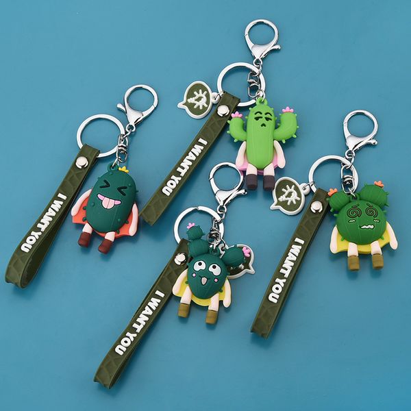 2021 fashion keychain 3d creative cactus soft glue couple stereo expression car doll key ring, Slivery;golden
2021 fashion keychain 3d creative cactus soft glue couple stereo expression car doll key ring, Slivery;golden