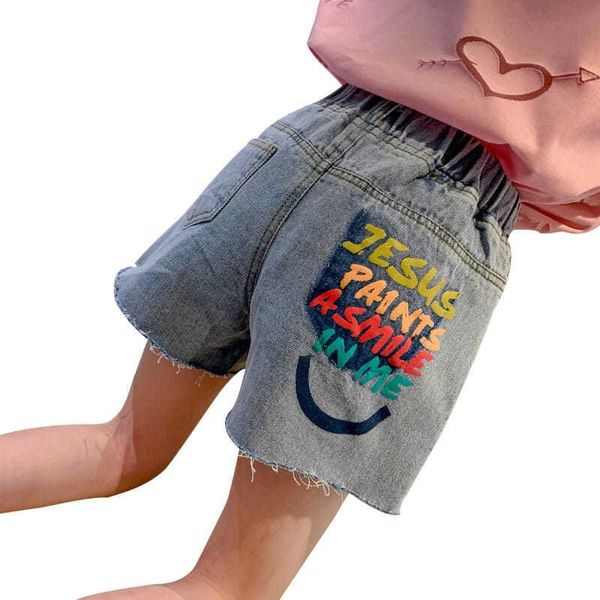 shorts girls' fashionable denim summer 2021 thin children's clothing pants medium and big casual, Black
shorts girls' fashionable denim summer 2021 thin children's clothing pants medium and big casual, Black