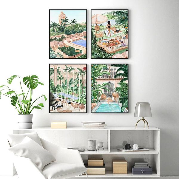 paintings scandinavian summer beach swimming pool jungle swing meadow wall art canvas painting landscape poster and print home decoration
paintings scandinavian summer beach swimming pool jungle swing meadow wall art canvas painting landscape poster and print home decoration