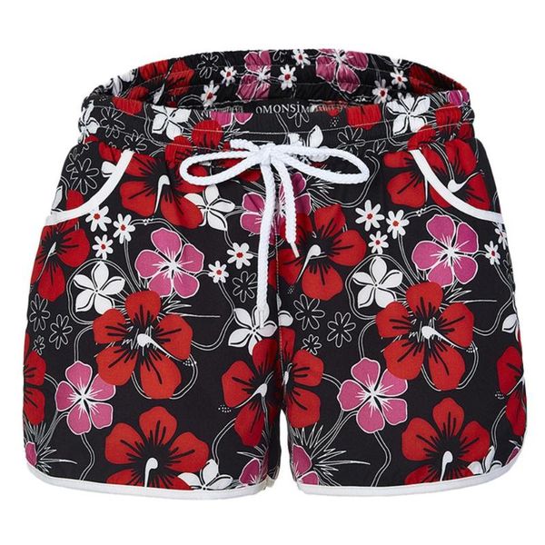 women summer mid waist multi-color floral print shorts korean street style sweatpants ladies fashion mini trousers 2021 women's, White;black
women summer mid waist multi-color floral print shorts korean street style sweatpants ladies fashion mini trousers 2021 women's, White;black