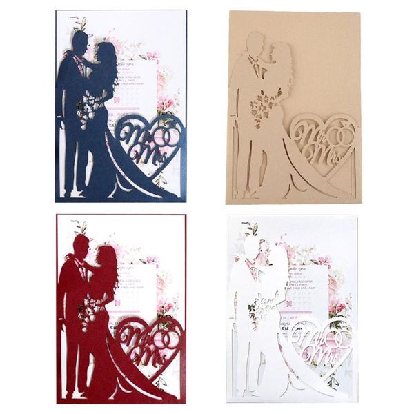 greeting cards 20pcs/set laser cut mr & mrs wedding invitations card invite envelopes kit bridal shower engagement party supplies lx0c
greeting cards 20pcs/set laser cut mr & mrs wedding invitations card invite envelopes kit bridal shower engagement party supplies lx0c
