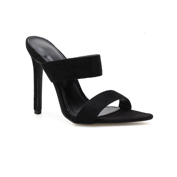 slipper slippers off 2021 sandals women's high-heeled shoes, Black
slipper slippers off 2021 sandals women's high-heeled shoes, Black