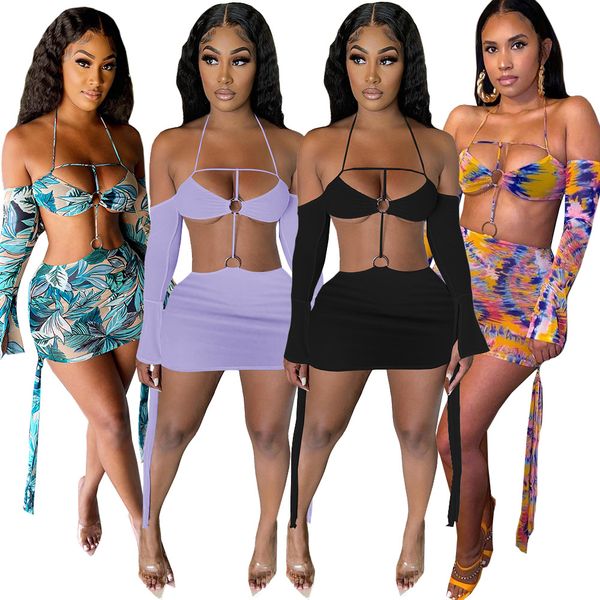 summer tie dye print cut beach wear dress halter long sleeve hollow out bandage bodycon club party dresses clothing, Black;gray
summer tie dye print cut beach wear dress halter long sleeve hollow out bandage bodycon club party dresses clothing, Black;gray
