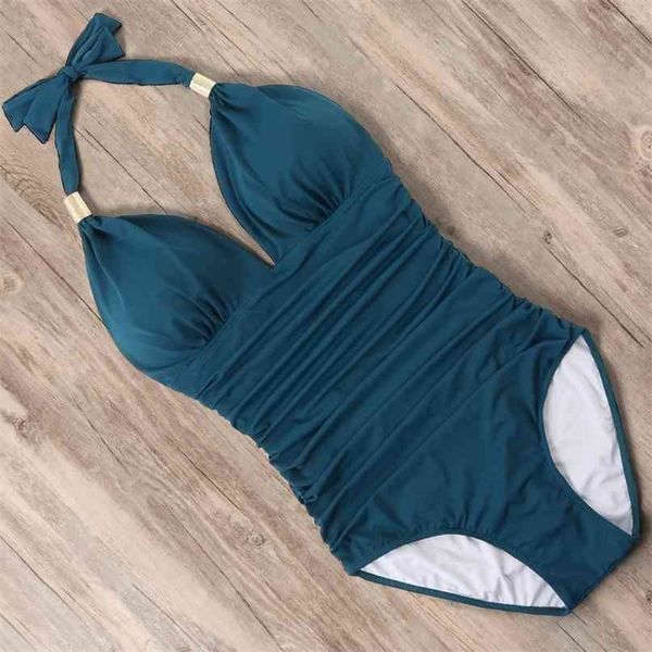 ruuhee push up swimwear swimsuit women black bathing suit halter swimming summer beach wear monokini 210625, White;black
ruuhee push up swimwear swimsuit women black bathing suit halter swimming summer beach wear monokini 210625, White;black