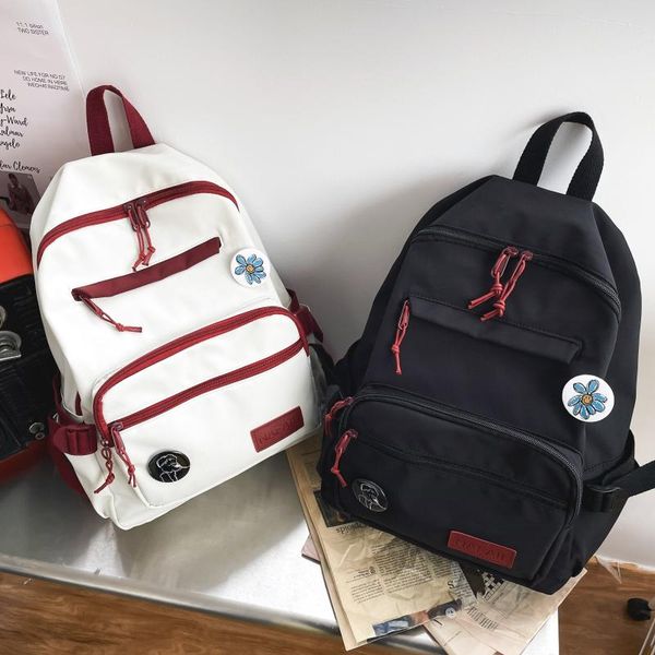 school bags fashion nylon backpack simple lady backpacks cute girl bag large capacity daily book 2021 leisure rucksack
school bags fashion nylon backpack simple lady backpacks cute girl bag large capacity daily book 2021 leisure rucksack