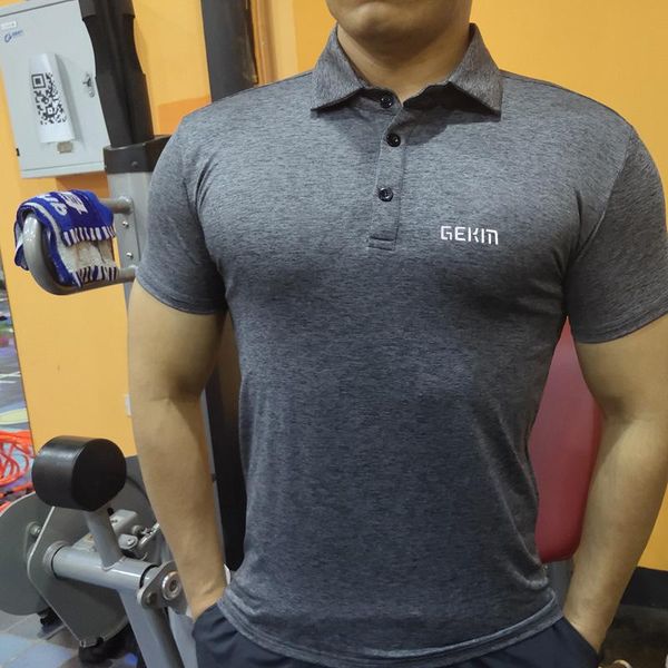 men's polos 2021 sports fitness clothing high-quality leisure trend slim short-sleeved shirt, White;black
men's polos 2021 sports fitness clothing high-quality leisure trend slim short-sleeved shirt, White;black
