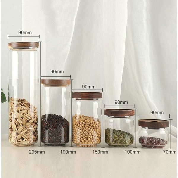 storage bottles & jars high boron silicone glass sealing tank kitchen transparent wood cover candy bottle
storage bottles & jars high boron silicone glass sealing tank kitchen transparent wood cover candy bottle