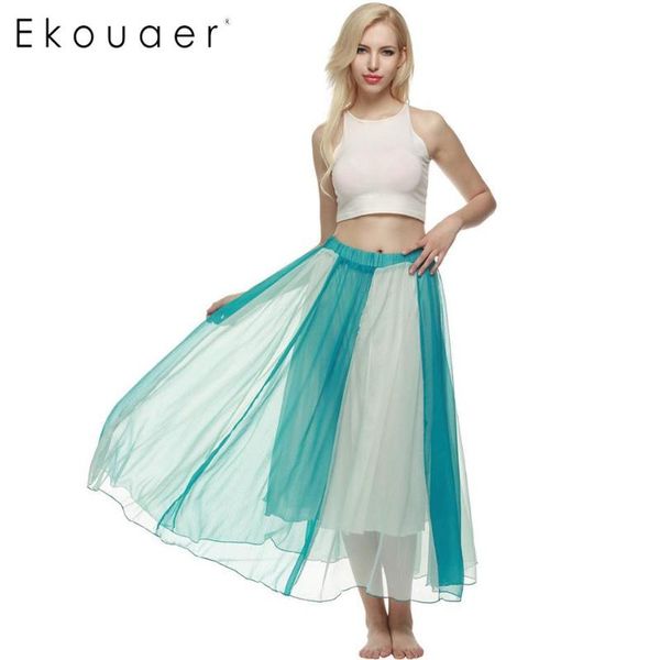 skirts ekouaer bohemian skirt summer long womens boho swing flowing maxi full chiffon beach, Black
skirts ekouaer bohemian skirt summer long womens boho swing flowing maxi full chiffon beach, Black