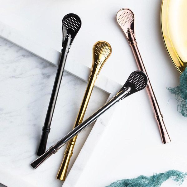 drinking straws spoon tea filter yerba mate stainless steel straw bombilla gourd reusable tools washable bar accessories
drinking straws spoon tea filter yerba mate stainless steel straw bombilla gourd reusable tools washable bar accessories
