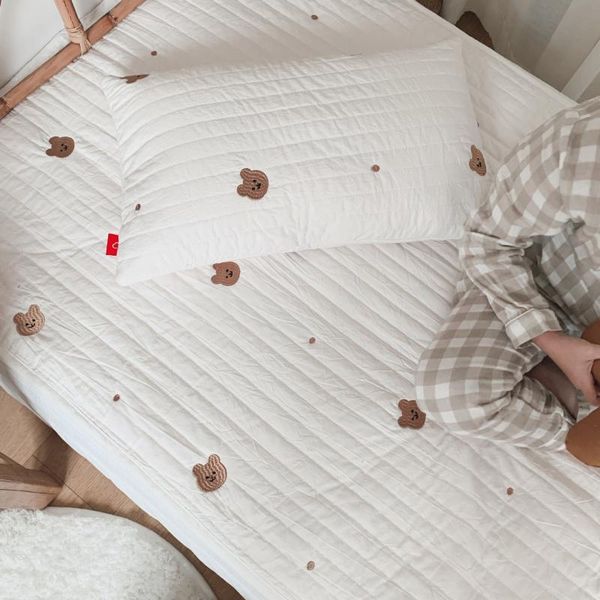 sheets & sets korean quilted baby bed sheet cherry embroidery kids cot crib flat for cotton bedding mattress cover
sheets & sets korean quilted baby bed sheet cherry embroidery kids cot crib flat for cotton bedding mattress cover