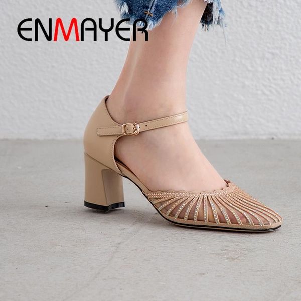 dress shoes enmayer 2021 arrival women high heel genuine leather square toe party fashion solid pumps size 34-39 ly2425, Black
dress shoes enmayer 2021 arrival women high heel genuine leather square toe party fashion solid pumps size 34-39 ly2425, Black