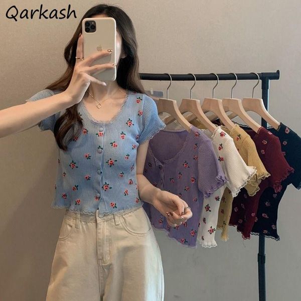 women's t-shirt t-shirts women knitting 5 colors korean print summer fashion bf all-match vintage classic design simple slim edible tre, White
women's t-shirt t-shirts women knitting 5 colors korean print summer fashion bf all-match vintage classic design simple slim edible tre, White