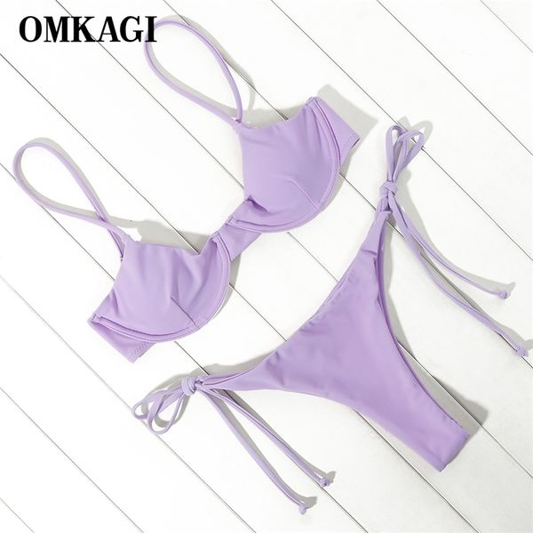 omkagi new bikini solid swimwear women mini thong 2021 summer swimsuit set brazilian biquini push up female
omkagi new bikini solid swimwear women mini thong 2021 summer swimsuit set brazilian biquini push up female