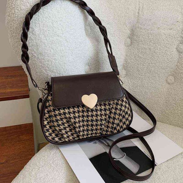 winter fashion houndstooth pattern ladies shoulder bags women's pu leather messenger bag braided strap females handbags
winter fashion houndstooth pattern ladies shoulder bags women's pu leather messenger bag braided strap females handbags