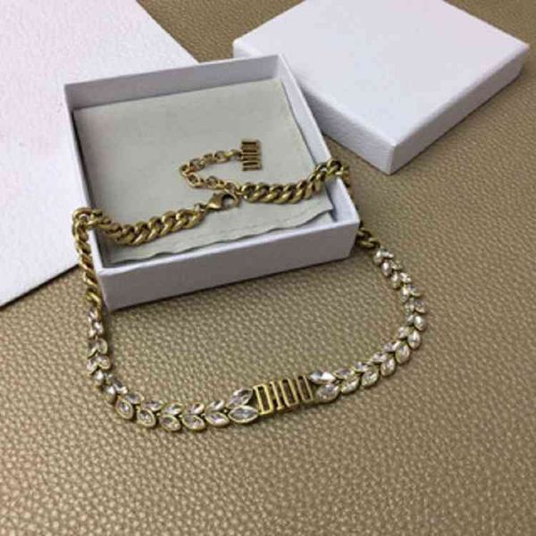 factory specials aa new eye wheat ear necklace crystal diamond letter style seiko version net red, Silver
factory specials aa new eye wheat ear necklace crystal diamond letter style seiko version net red, Silver