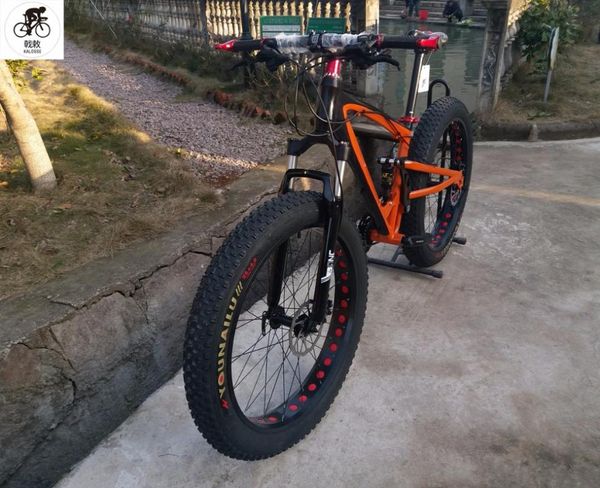 kalosse full suspension snow mountain bike 26*4.0 tires 24/27/30 speed soft-tail frame dh/am/fr beach bikes
kalosse full suspension snow mountain bike 26*4.0 tires 24/27/30 speed soft-tail frame dh/am/fr beach bikes