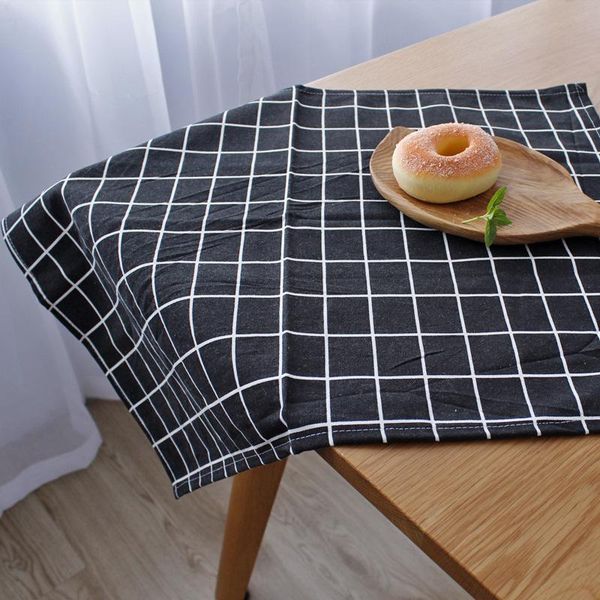 table cloth 4pcs/set 40x60cm nordic cotton mat placemat black plaid tea coffee pad kitchen towels home textile (random color)
table cloth 4pcs/set 40x60cm nordic cotton mat placemat black plaid tea coffee pad kitchen towels home textile (random color)