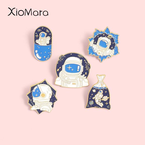 pins, brooches starry sky astronaut enamel pins planet star clothes fashion lapel badges jewelry wholesale bag gift for friends, Gray
pins, brooches starry sky astronaut enamel pins planet star clothes fashion lapel badges jewelry wholesale bag gift for friends, Gray